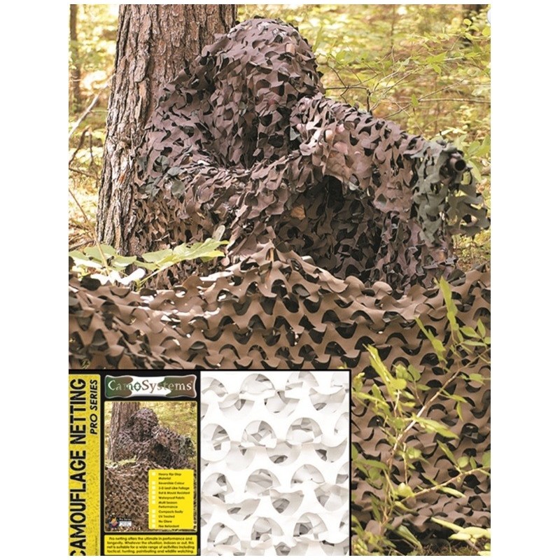 Tarnnetz Pro Crazy Camo 2,4 x 6 weiß