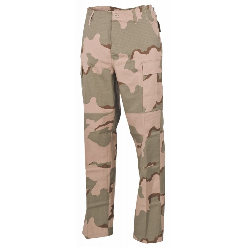 US Kampfhose, BDU, Rip Stop, 3 Farben desert