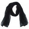 Netzschal, schwarz, 190 x 90 cm