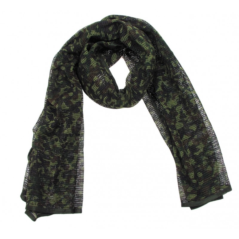 Netzschal, flecktarn, 190 x 90 cm
