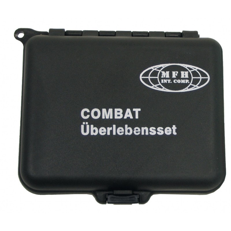 Combat Überlebensset, wasserdichte Box