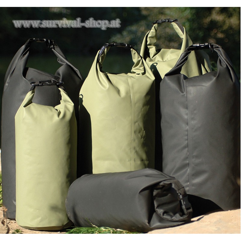 Transportsack, wasserdicht, 50 L, SCHWARZ