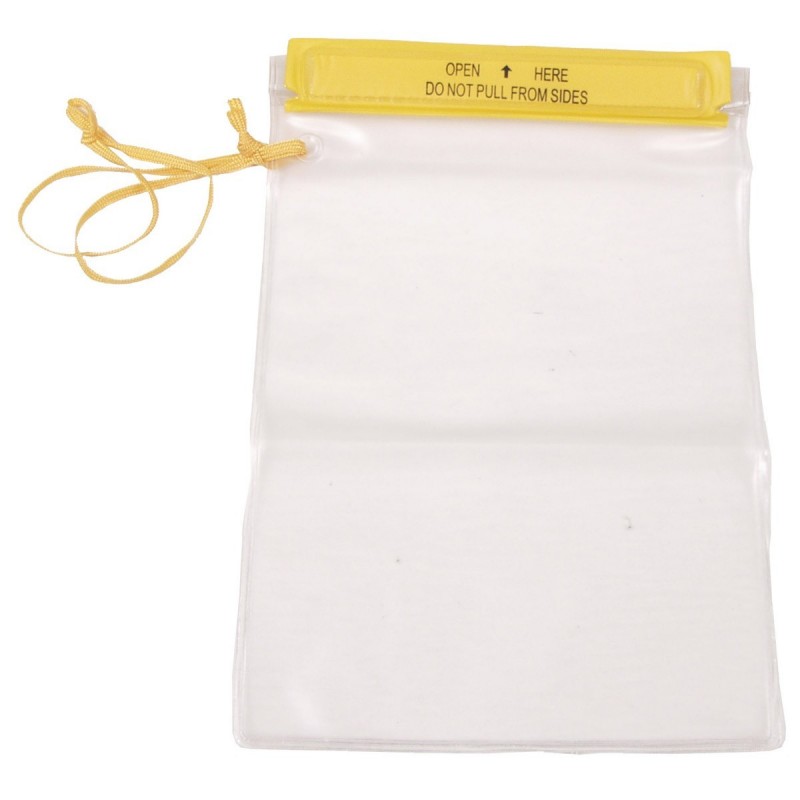 Wasserdichte Dokumentenhülle, transparent, Trageband, mittel