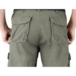 AIRBORNE VINTAGE TROUSERS stonewashed