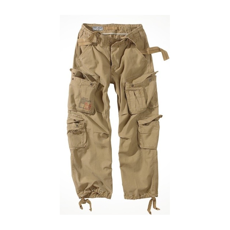 AIRBORNE VINTAGE TROUSERS stonewashed