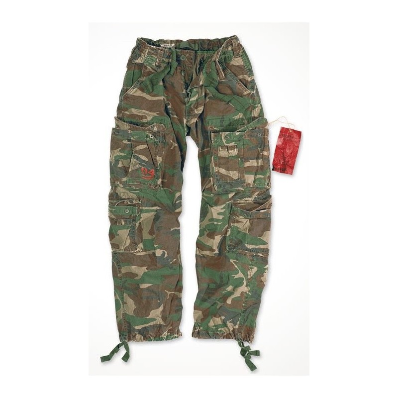 AIRBORNE VINTAGE TROUSERS stonewashed