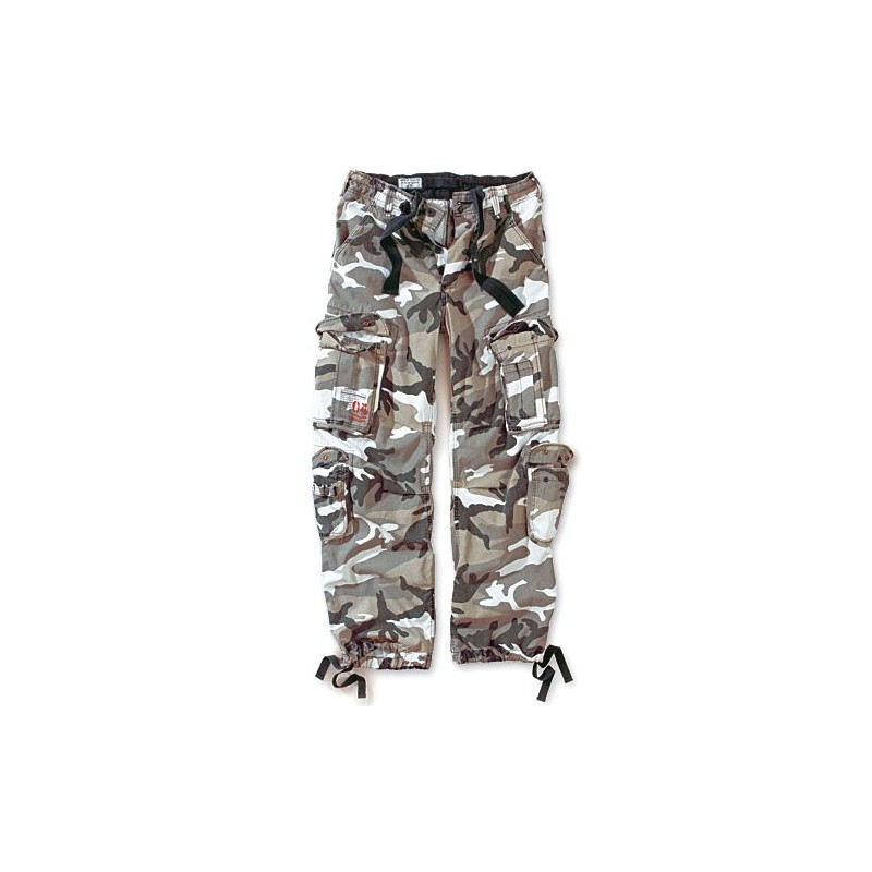 AIRBORNE VINTAGE TROUSERS stonewashed