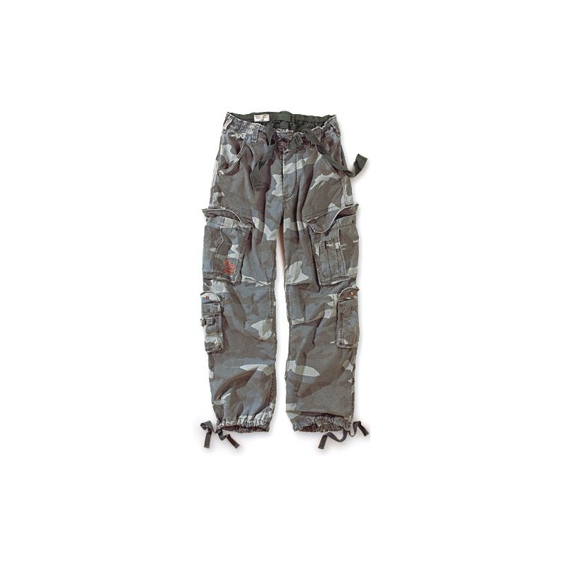 AIRBORNE VINTAGE TROUSERS stonewashed