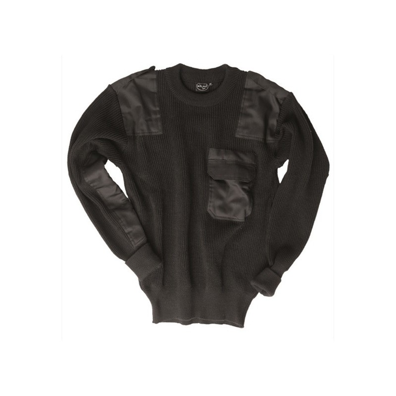 Pullover BW Polyacryl schwarz