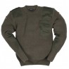 BW Pullover 80/Wolle 20/Polyacryl oliv