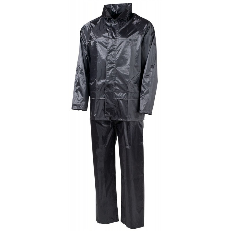 Regenanzug, Polyester