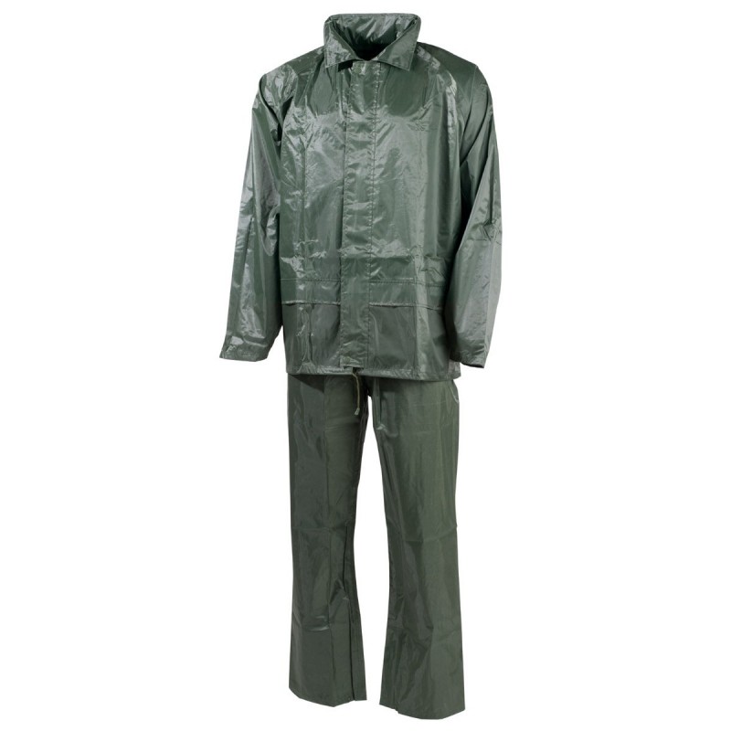 Regenanzug, Polyester