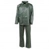 Regenanzug, Polyester