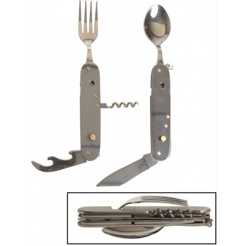 Taschenmesserbesteck 6in1