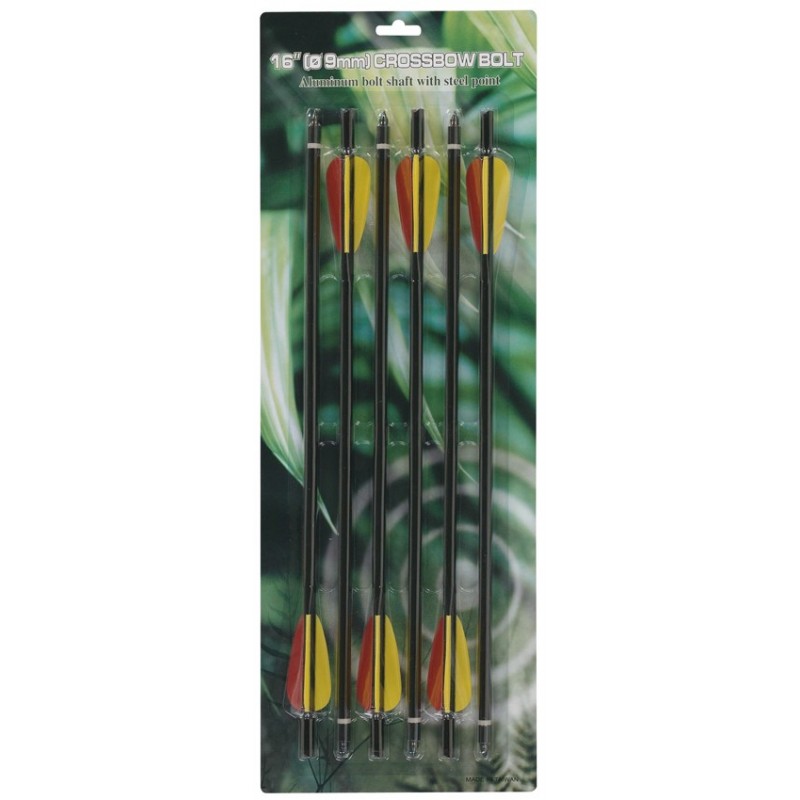 Pfeile Aluminium 16" SET für Armbrust