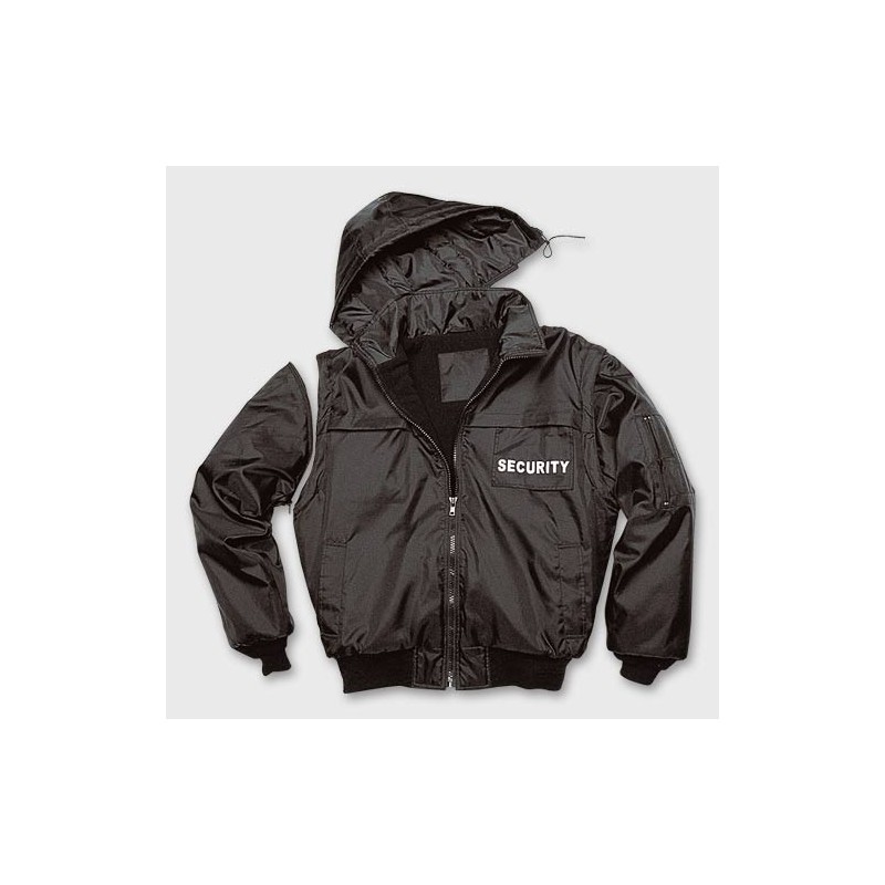 Security-Blouson schwarz