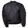 US Pilotenjacke, Fliegerjacke, Bomberjacke, MA1, schwarz