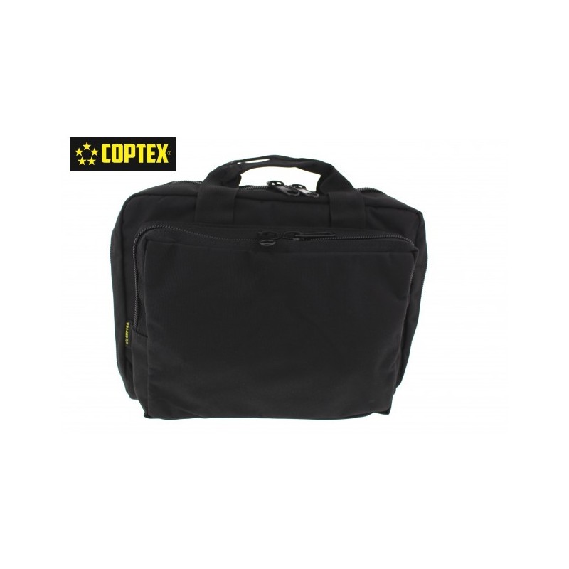 COPTEX Doppelte Pistolentasche schwarz