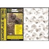 Tarnnetz Pro Crazy Camo 2,4x3m weiss