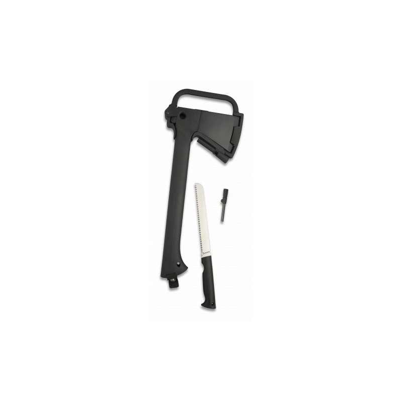 Axt Albainox,  Set mit Säge und Feuerstarter