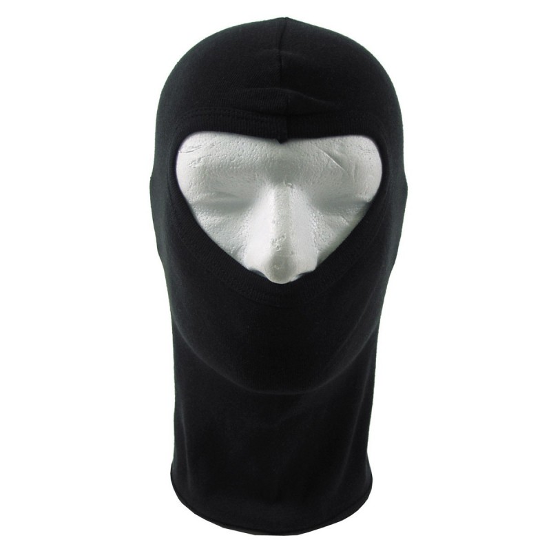 Balaclava, 1-Loch, dünn, 100 % Baumwolle