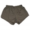 Österr. BH Sporthose, mit Innenhose, oliv, neuwertig