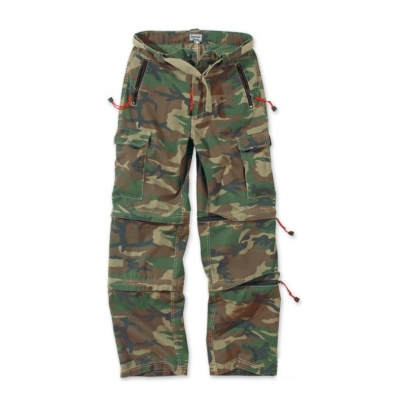TREKKING TROUSERS woodland