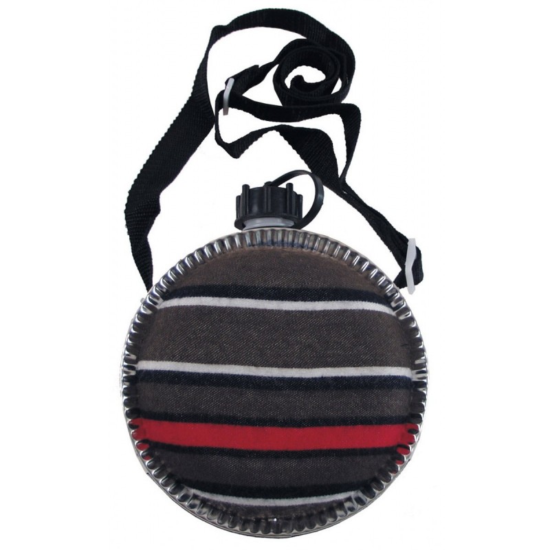 Feldflasche, "Skout", rund, Filzbezug, 1,75 Liter, Alu