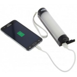 Campinglampe mit Fernbedienung und Powerbank