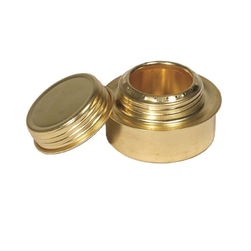 Spiritus Kocher Dose , Messing