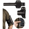 Sportarmband Lycra schwarz