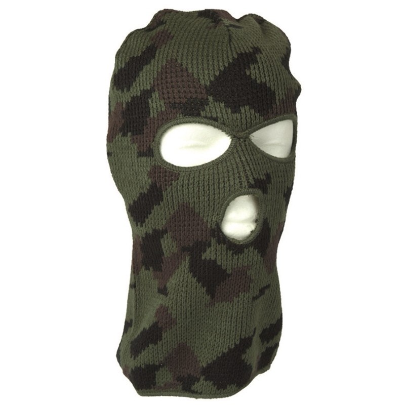 KOPFHAUBE BALACLAVA POLYACRYL 3-LOCH