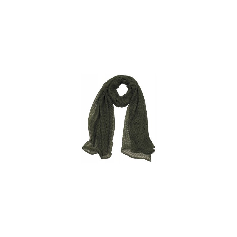 Netzschal, oliv, 190 x 90 cm
