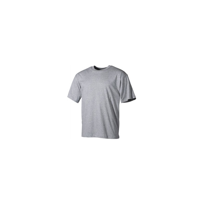 US T-Shirt, grau, halbarm, 170 g/m²