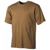 US T-Shirt, coyote , halbarm, 170 g/m²