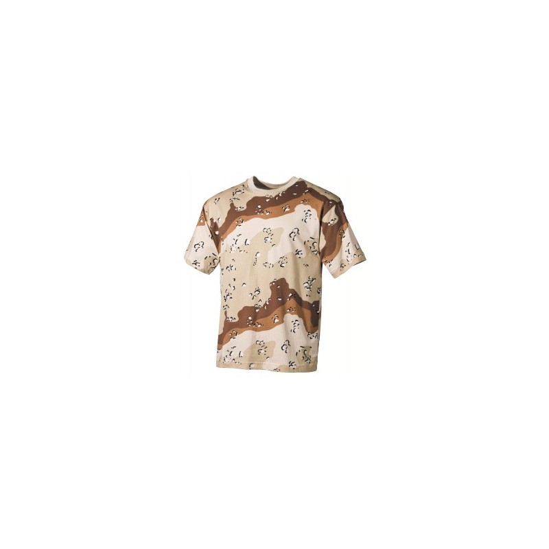 US T-Shirt, 6 Farben desert, halbarm, 170 g/m²