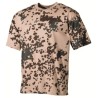 US T-Shirt, BW tropentarn, halbarm, 170 g/m²