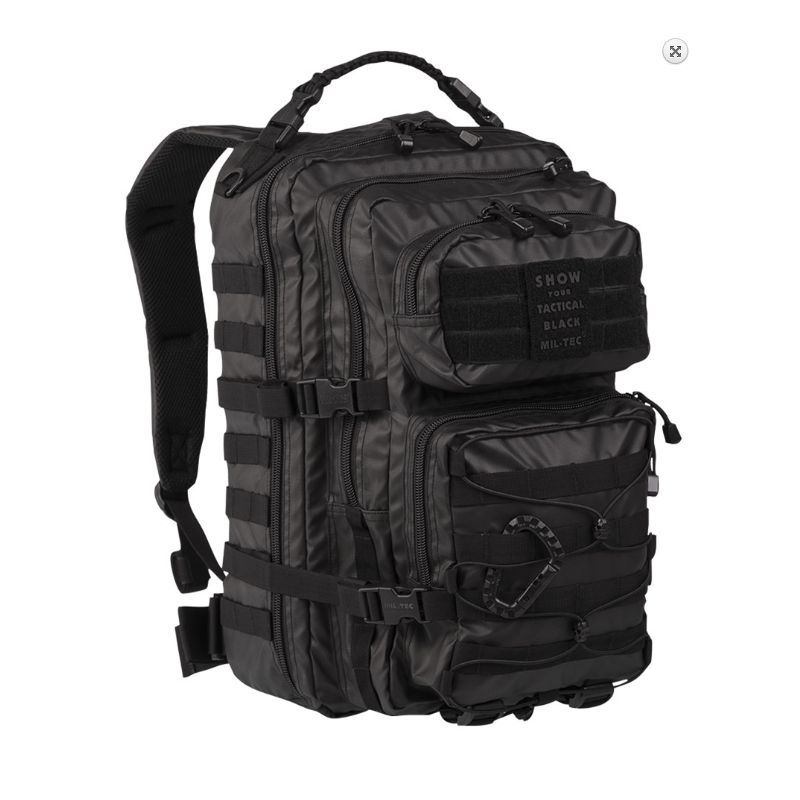 US ASSAULT PACK LG TACTICAL BLACK