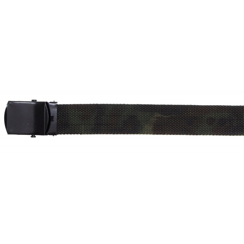 Gürtel, 30 mm, woodland, mit Metallschloß