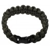 Armband, "Parachute Cord", oliv, Breite 1,9 cm