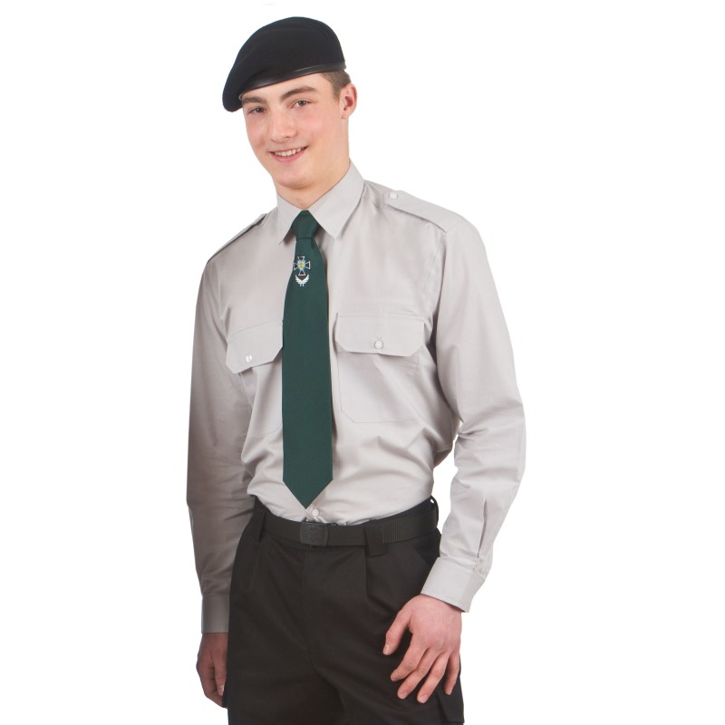 ÖKB Hemd, langarm, grau