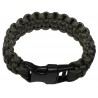 Armband, "Parachute Cord", oliv, Breite 2,3 cm