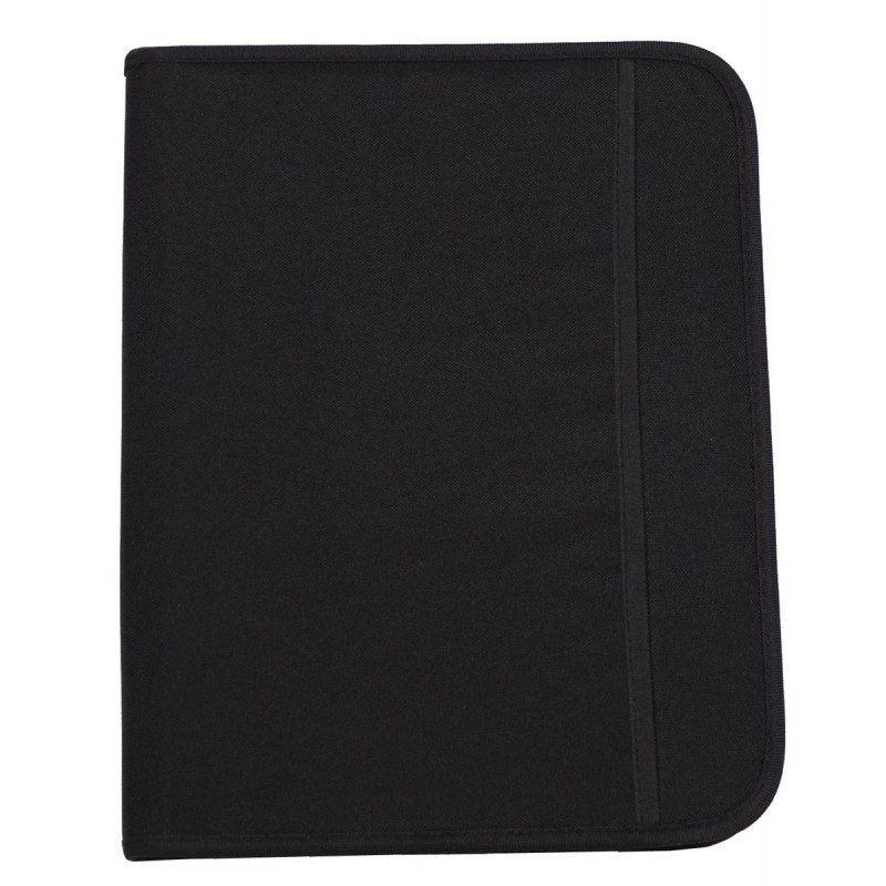 Schreibmappe, schwarz, A4, Deluxe