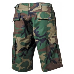 US Bermuda, BDU, woodland, mit Seitentaschen