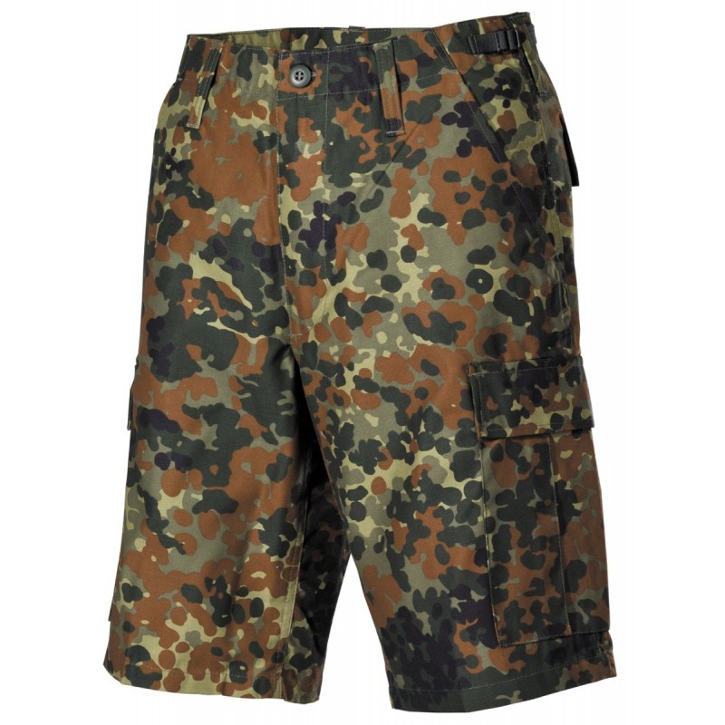 US Bermuda, BDU, flecktarn, mit Seitentaschen
