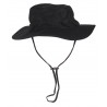 US GI Buschhut, mit Kinnband, GI Boonie, Rip Stop, schwarz