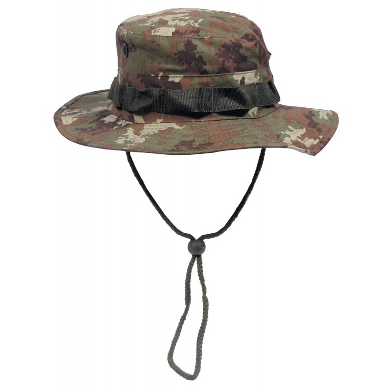 US GI Buschhut, mit Kinnband, GI Boonie, Rip Stop, vegetato