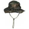 US GI Buschhut, mit Kinnband, GI Boonie, Rip Stop, digital woodland