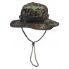US GI Buschhut, mit Kinnband, GI Boonie, Rip Stop, flecktarn