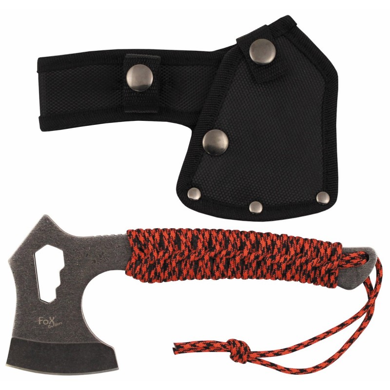Tomahawk, "Redrope", stonewashed, Griff umwickelt